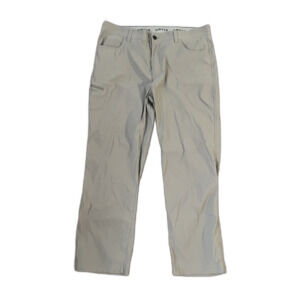 Orvis Tech Pants Mens 40x30 Gray Performance Travel 1716851